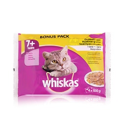 WHISKAS® alutasakos eledel szárnyas válogatás aszpikban 4x100g image